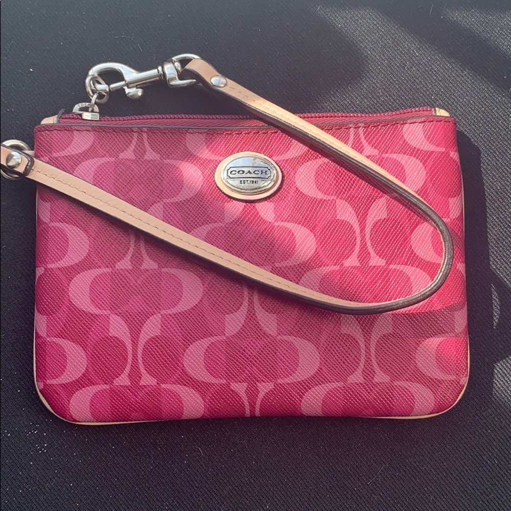 Coach wristlet
